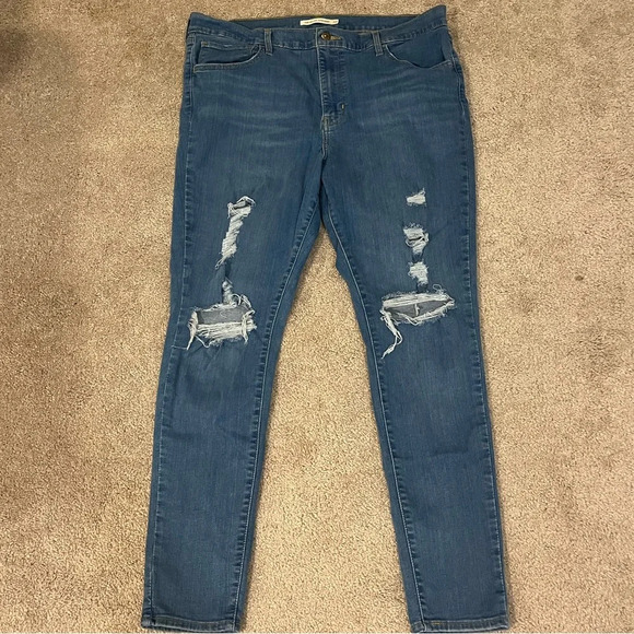 Levi’s 720 High Rise Super Skinny Jeans - Picture 1 of 8